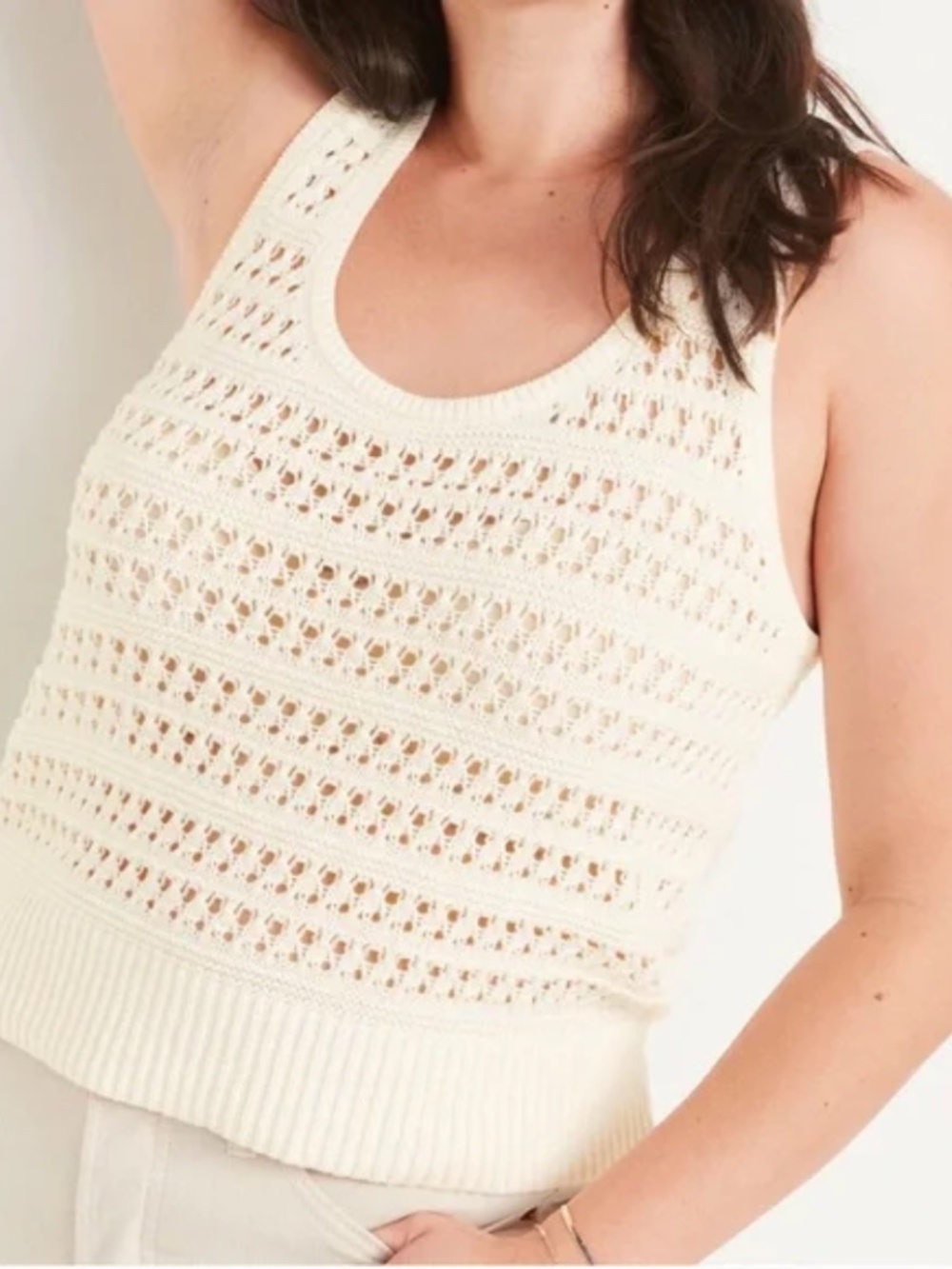 Old Navy Cropped Knit sweater tank